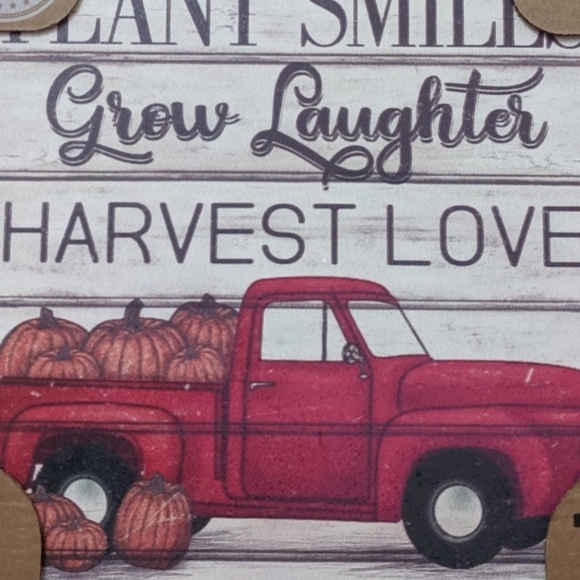 Trivet Harvest Fall Pumpkin Truck Theme..New - Picture 2 of 8